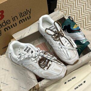 Miu Miu x New Balance NB530 Retro White Women's Sneakers